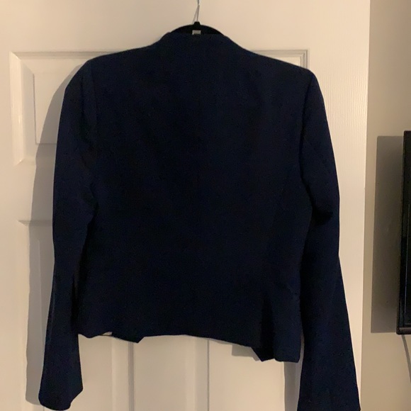 Navy blue fitted blazer - Picture 3 of 3